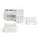 StarTech.com Cat6 Keystone Jack, 24-Pack RJ45 Ethernet Keystone Jacks, UTP Cat6 Wall Jack, 90-Degree 110 Punch Down, White