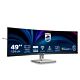 Philips 5000 series 49B2U5900C/00 computer monitor 124 cm (48.8") 5120 x 1440 pixels Dual QHD LCD Black