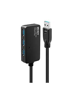 Lindy 10m USB 3.0 Active Extension Pro Hub 43159