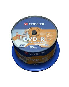 Verbatim 43533 blank DVD 4.7 GB DVD-R 50 pc(s) 43533