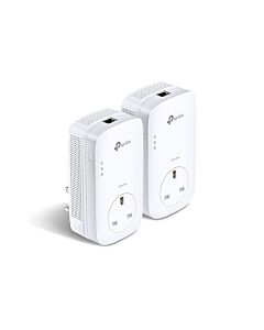 TP-Link AV1300 Gigabit Passthrough Powerline Starter Kit TL-PA8010P KIT
