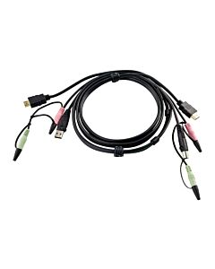 ATEN HDMI KVM Cable 1,8m 2L-7D02UH