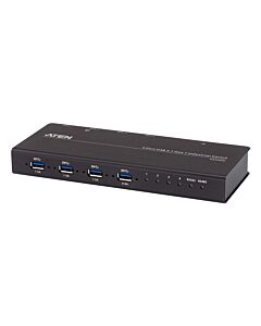 ATEN 4-Port USB 3.1 Gen1 Industrial Switch US3344I