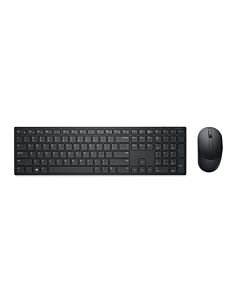 DELL Pro Keyboard and Mouse - KM5221W - UK (QWERTY) - Black KM5221WBKB-UK