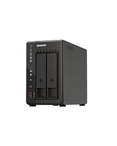 QNAP TS-253E NAS Tower Intel® Celeron® J6412 8 GB 0 TB QNAP QTS Black TS-253E-8G