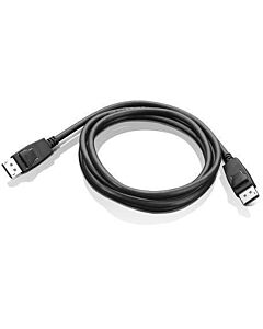 Lenovo DisplayPort 1.8 m Black 0A36537