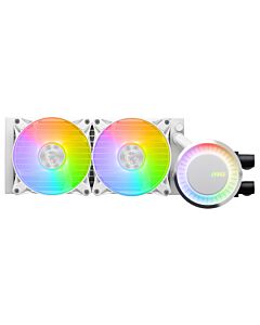 MSI MAG Coreliquid E240 WHITE Motherboard, Processor Liquid cooling kit 12 cm MAG CORELIQUID E240 WHITE