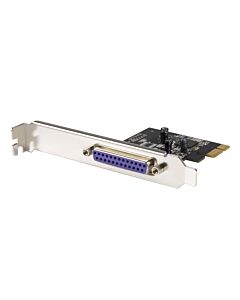 StarTech.com 1-Port Parallel PCIe Card - PCI Express to Parallel DB25 Adapter Card - Desktop Expansion LPT Controller for Printers, Scanners & Plotters - SPP/ECP - Standard/Low Profile PEX1P2