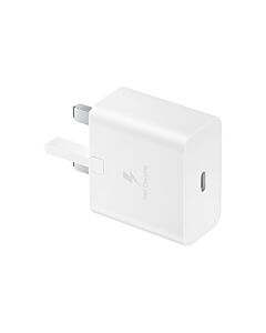Samsung 15W Adaptive Fast Charger (with C to C Cable) Smartphone White USB Fast charging Indoor EP-T1510XWEGGB