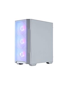 MSI MAG Forge M100R Midi Tower Transparent, White MAG FORGE M100R WHITE