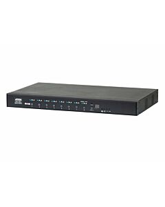 ATEN 1U AV 16A 8 Outlet Switched Bank Metered PDU + Free Eco PDU Manager Software PE6208AV