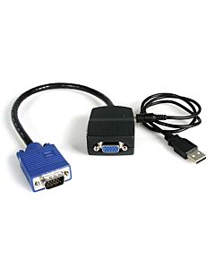 StarTech.com 2 Port VGA Video Splitter - USB Powered ST122LE