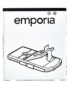 Emporia AK-S3-BC mobile phone spare part Battery Black, White AK-S3-BC