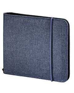 Hama 95681 Wallet case 24 discs Blue 00095681