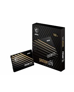 MSI Spatium S270 SATA 2.5 240GB 2.5" Serial ATA III 3D NAND SPATIUM S270 SATA 2.5 INCH 240GB