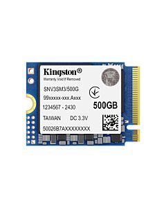 Kingston Technology 500G NV3 M.2 2230 NVMe SSD SNV3SM3/500G