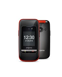 Emporia ONE 6.1 cm (2.4") 103 g Black, Red V200.V3.BK.01