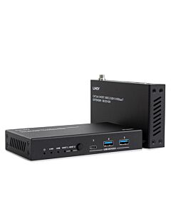 Lindy 100m Cat.6A 2 Host USB 3.2 Gen 1 HDBaseT Extender 43421