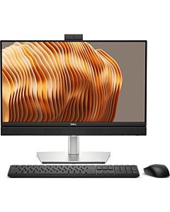 DELL Pro QB24250 Intel Core Ultra 7 265 61 cm (24") 1920 x 1080 pixels All-in-One PC 16 GB DDR5-SDRAM 512 GB SSD Windows 11 Pro Wi-Fi 6E (802.11ax) Black, Silver DYDJ8