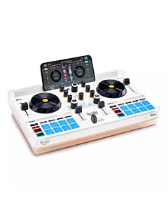 Hercules MIX ULTRA Digital Vinyl System (DVS) scratcher White 4780942