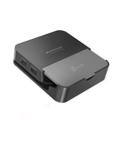 j5create JCD624-N mobile device dock station Mobile computer Black, Grey JCD624-N