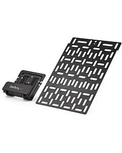 StarTech.com Universal TV Accessory Mount - Adjustable TV & Wall Mount Bracket - Media Players/Router/em/AV Switches & Extenders/Apple TV - Hidden Cable Box Mount Behind TV - 11lb (5kg) MDBOXMNT