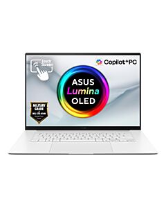 ASUS Zenbook S16 UM5606GA-SR040W Copilot+ PC AMD Ryzen™ AI 7 445 Laptop 40.6 cm (16") Touchscreen 3K 32 GB LPDDR5x-SDRAM 1 TB SSD Wi-Fi 7 (802.11be) Windows 11 Home White UM5606GA-SR040W