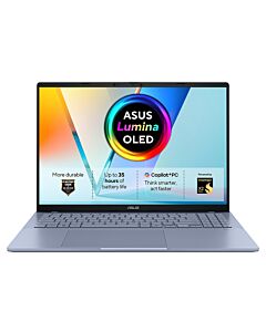 ASUS Vivobook S16 S3607NA-SH002W Snapdragon X2E-88-100 Laptop 40.6 cm (16") WUXGA 16 GB LPDDR5x-SDRAM 1 TB SSD Wi-Fi 7 (802.11be) Windows 11 Home Blue S3607NA-SH002W