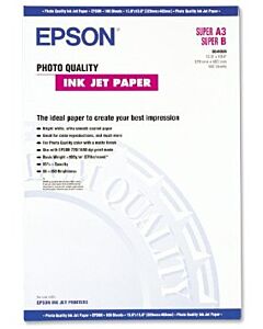 Epson Photo Quality Ink Jet Paper, DIN A3+, 102g/m², 100 Sheets C13S041069