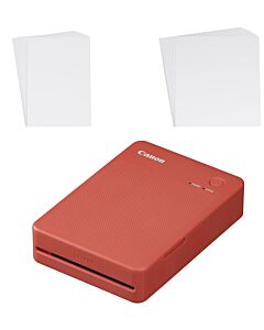 Canon SELPHY QX20 RD photo printer Dye-sublimation 287 x 287 DPI 2.8" x 3.3" (7.2x8.5cm) Wi-Fi 6754C001