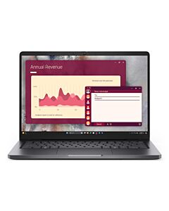 DELL Pro 14 PC14250 Intel Core Ultra 5 225U Laptop 35.6 cm (14") Full HD+ 8 GB DDR5-SDRAM 512 GB SSD Wi-Fi 6E (802.11ax) Windows 11 Pro UK English Black TNJK5