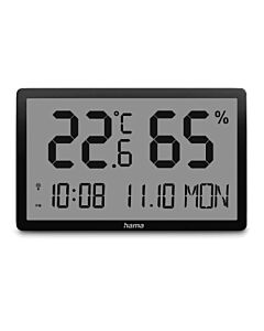 Hama 00222232 digital weather station Black Battery 222232