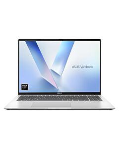 ASUS Vivobook 16 M1607KA-MB145W AMD Ryzen™ AI 5 330 Laptop 40.6 cm (16") WUXGA 16 GB DDR5-SDRAM 512 GB SSD Wi-Fi 6 (802.11ax) Windows 11 Home Silver M1607KA-MB145W