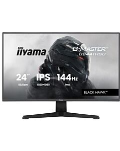 iiyama G2441HSU-B1 computer monitor 60.5 cm (23.8") 1920 x 1080 pixels Full HD LED Black G2441HSU-B1