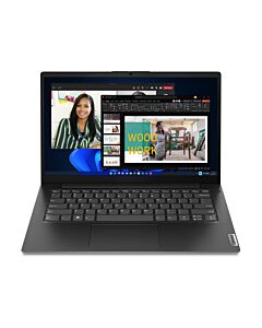 Lenovo V14 G4 ABP AMD Ryzen™ 5 7430U Laptop 35.6 cm (14") Full HD 8 GB DDR4-SDRAM 512 GB SSD Wi-Fi 6 (802.11ax) Windows 11 Home Black English 82YX004PUK