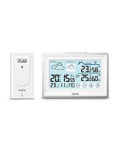 Hama 00222228 digital weather station White Battery 222228