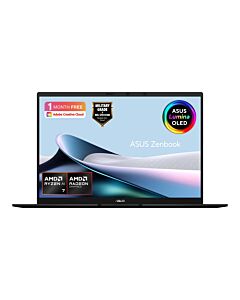 ASUS Zenbook 14 OLED UM3406GA-QD031W Copilot+ PC AMD Ryzen™ AI 7 445 Laptop 35.6 cm (14") WUXGA 32 GB LPDDR5x-SDRAM 1 TB SSD Wi-Fi 6E (802.11ax) Windows 11 Home Black UM3406GA-QD031W