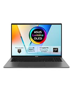 ASUS Vivobook S16 M3607GA-SH011W Copilot+ PC AMD Ryzen™ AI 7 445 Laptop 40.6 cm (16") WUXGA 16 GB DDR5-SDRAM 512 GB SSD Wi-Fi 6 (802.11ax) Windows 11 Home Grey M3607GA-SH011W